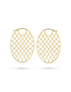 Orecchini in oro giallo tit. 750/000