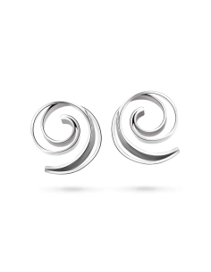 Orecchini in oro bianco tit. 750/000