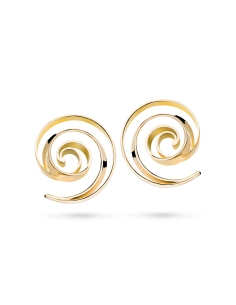 Orecchini in oro giallo tit. 750/000