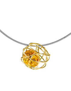 Citrine Quartz Pendant