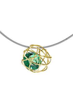 Pendente con Zircone Verde