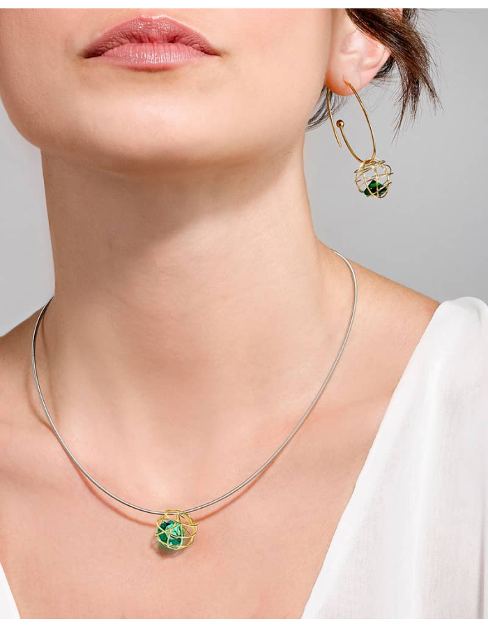 Green Zircon Pendant