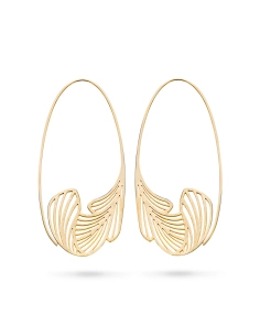 Orecchini in oro giallo tit. 750/000